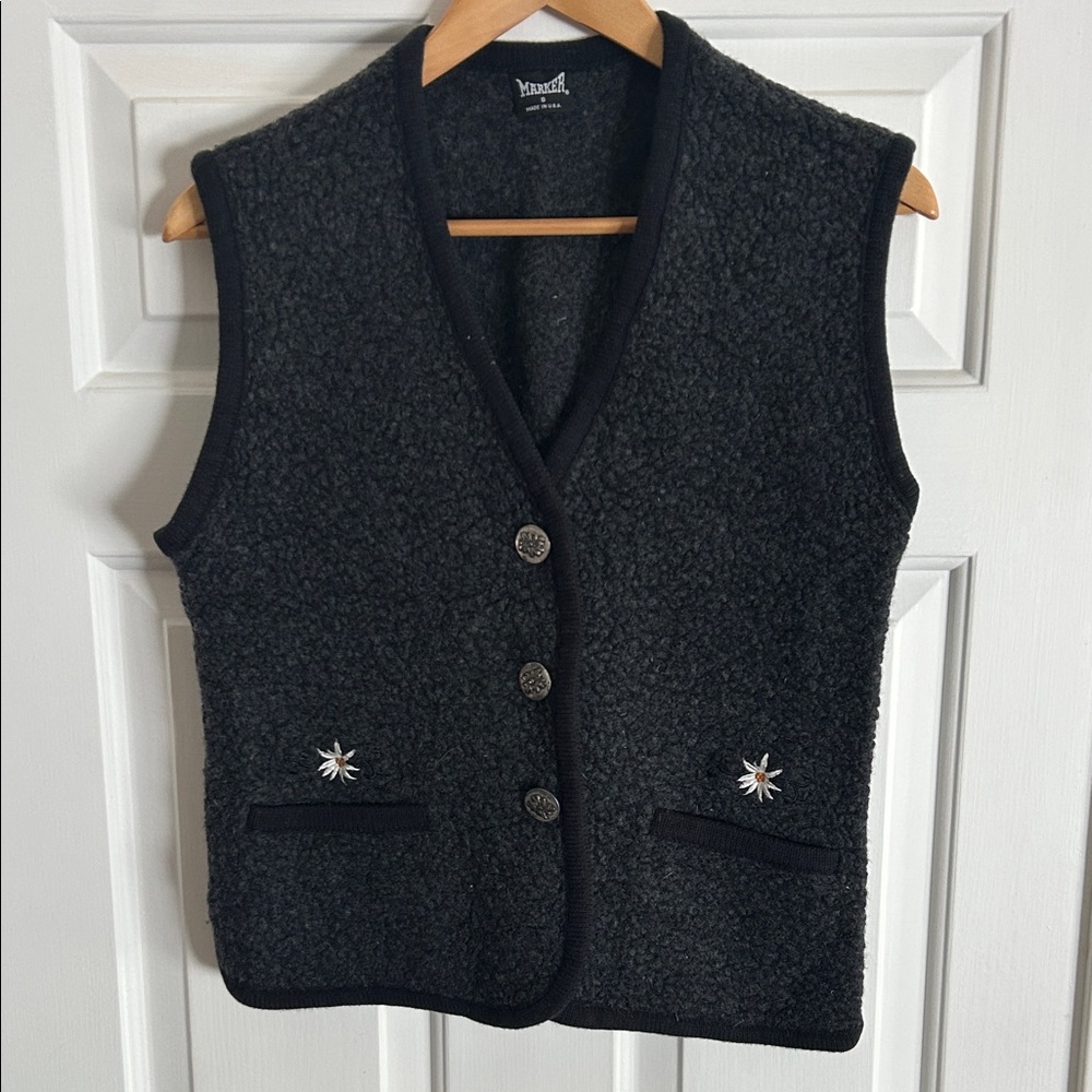 Marker Gray Wool Garment